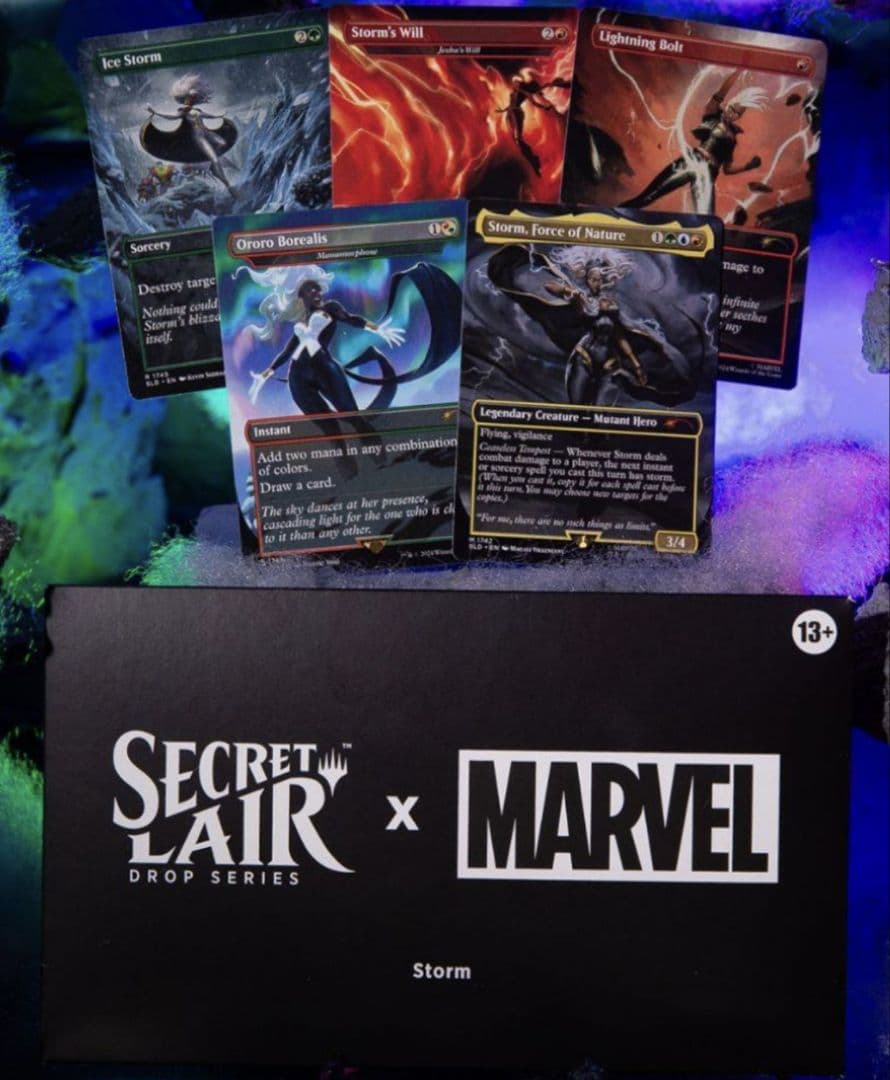 mtg 新品未開封 secret lair ストーム マーベル sld