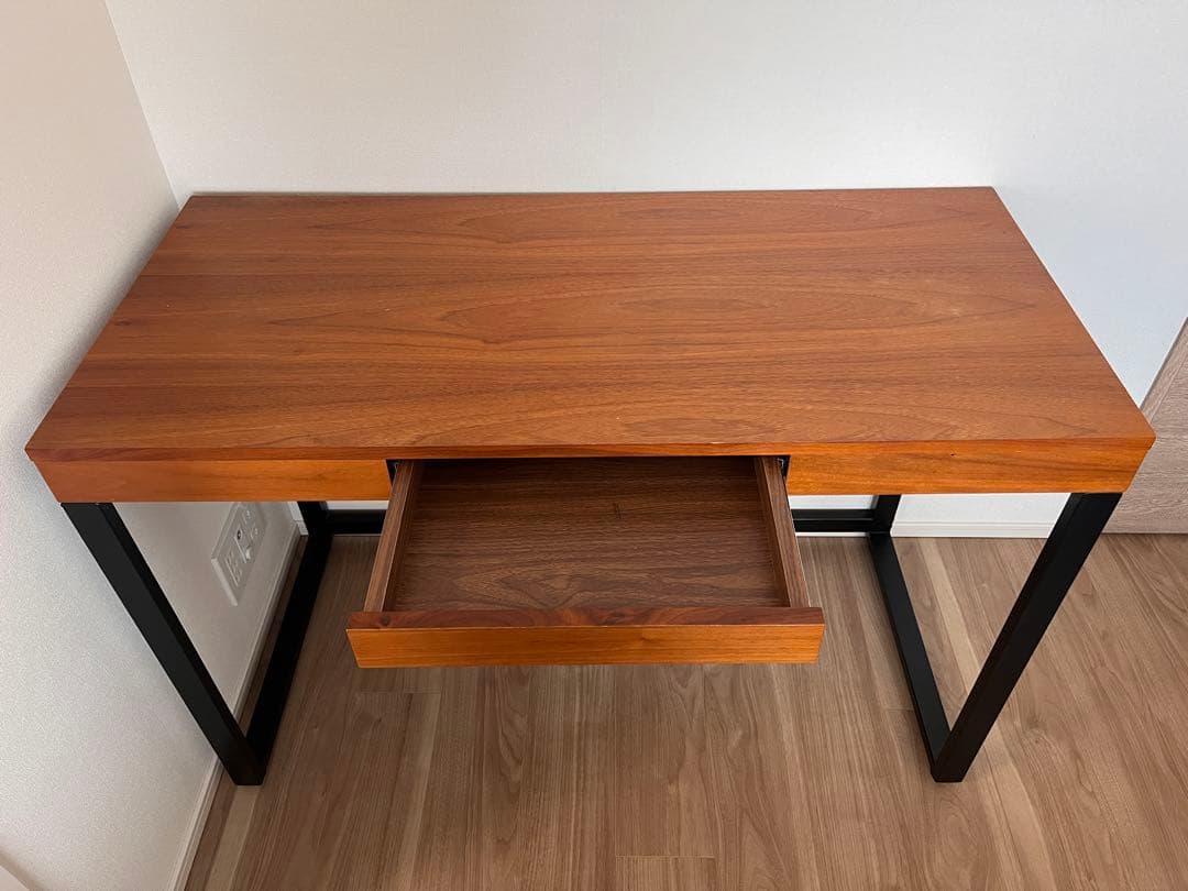 木製×スチール脚 ワークデスク・PCデスク