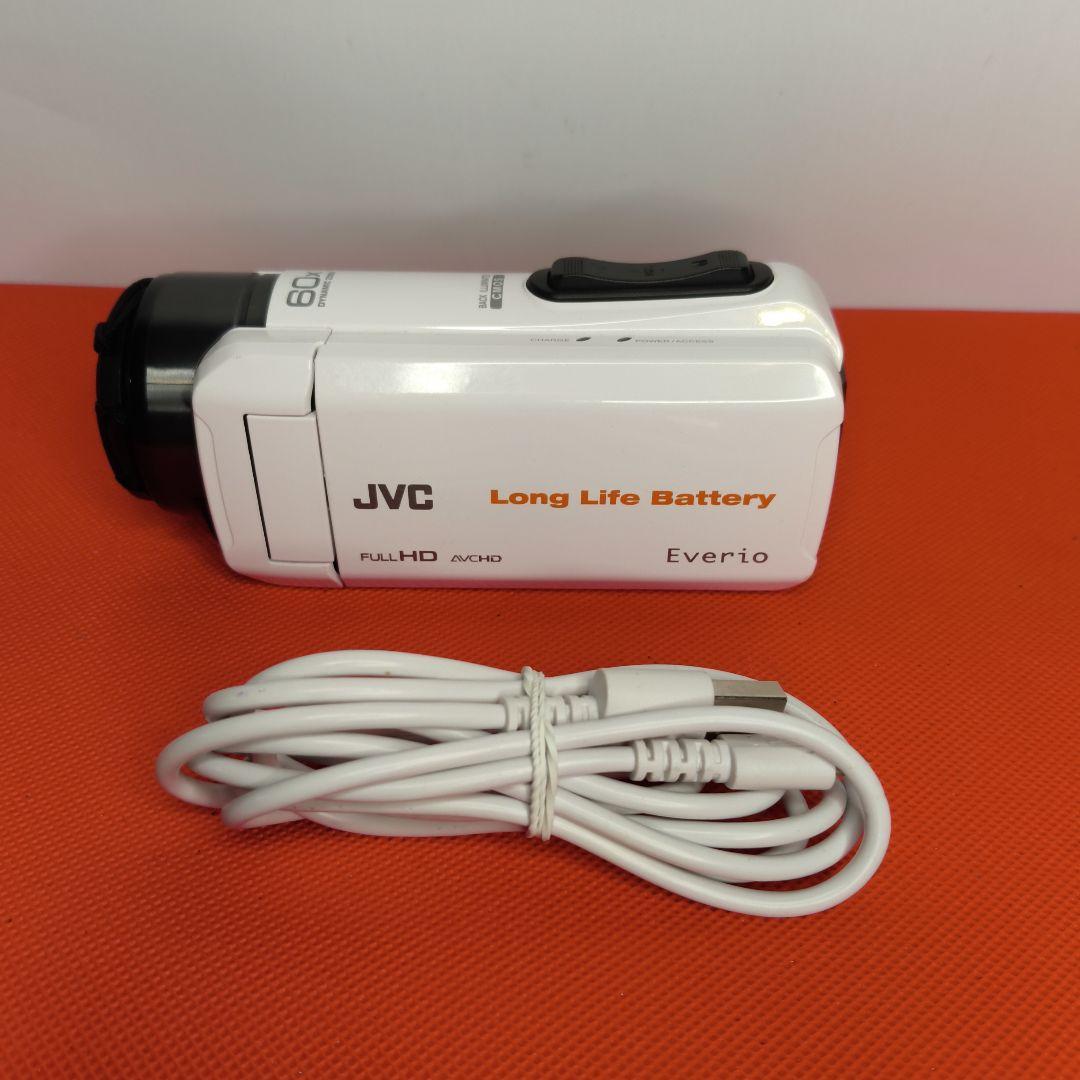【動作確認済】JVC Everio エブリオ GZ-F55K-W