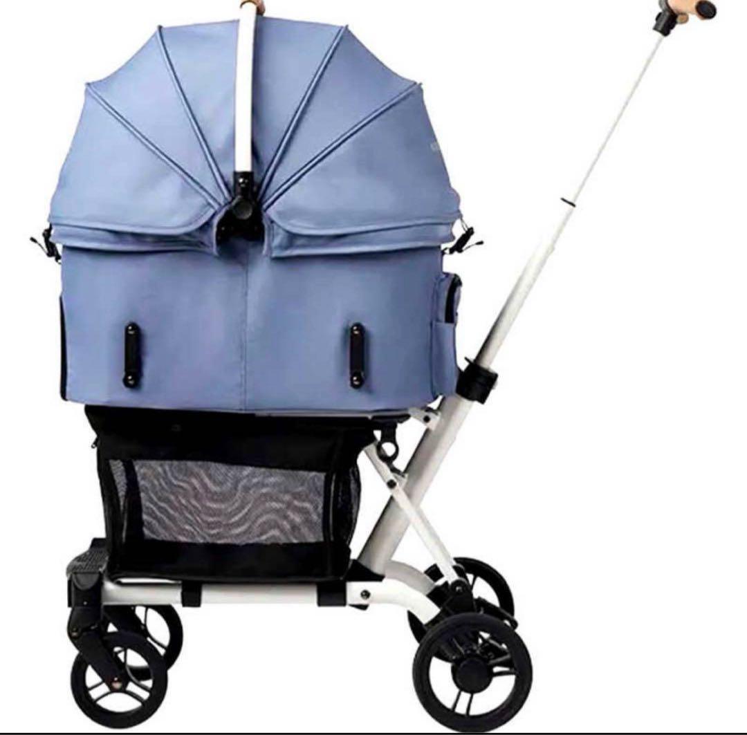 新品AirbuggyWizXペットカートエアバギー wiz xブルーグレイ限定