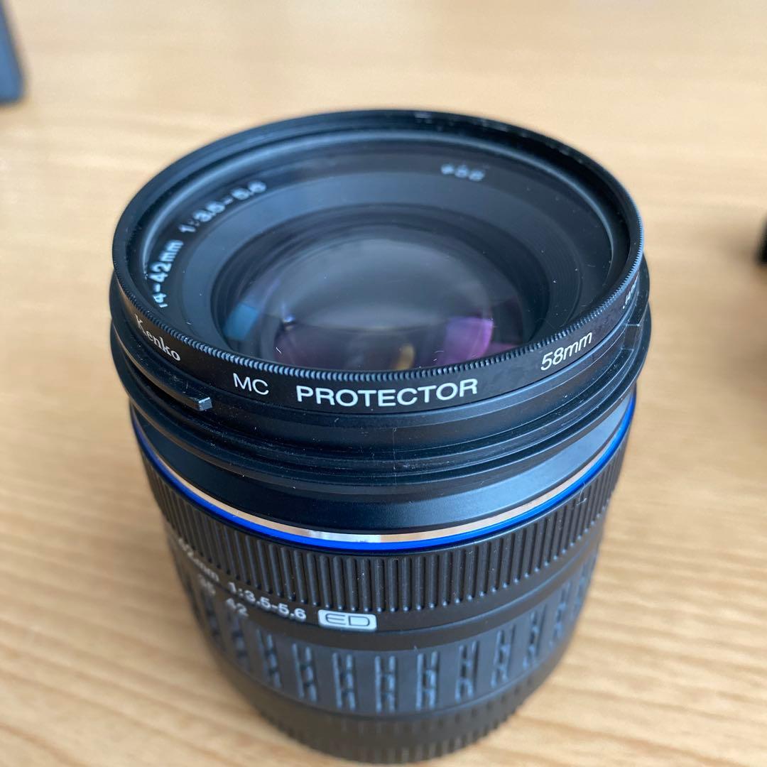 中古品　OLYMPUS E-410 デジタル一眼レフカメラ　レンズセット