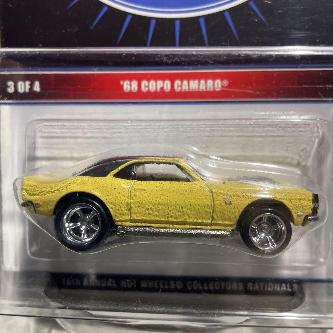 ミニカー HotWheels '68 COPO CAMARO
