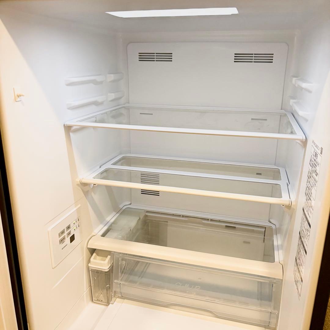 パナソニック 冷凍冷蔵庫　NR-C342GCL-T 21年製 左開き