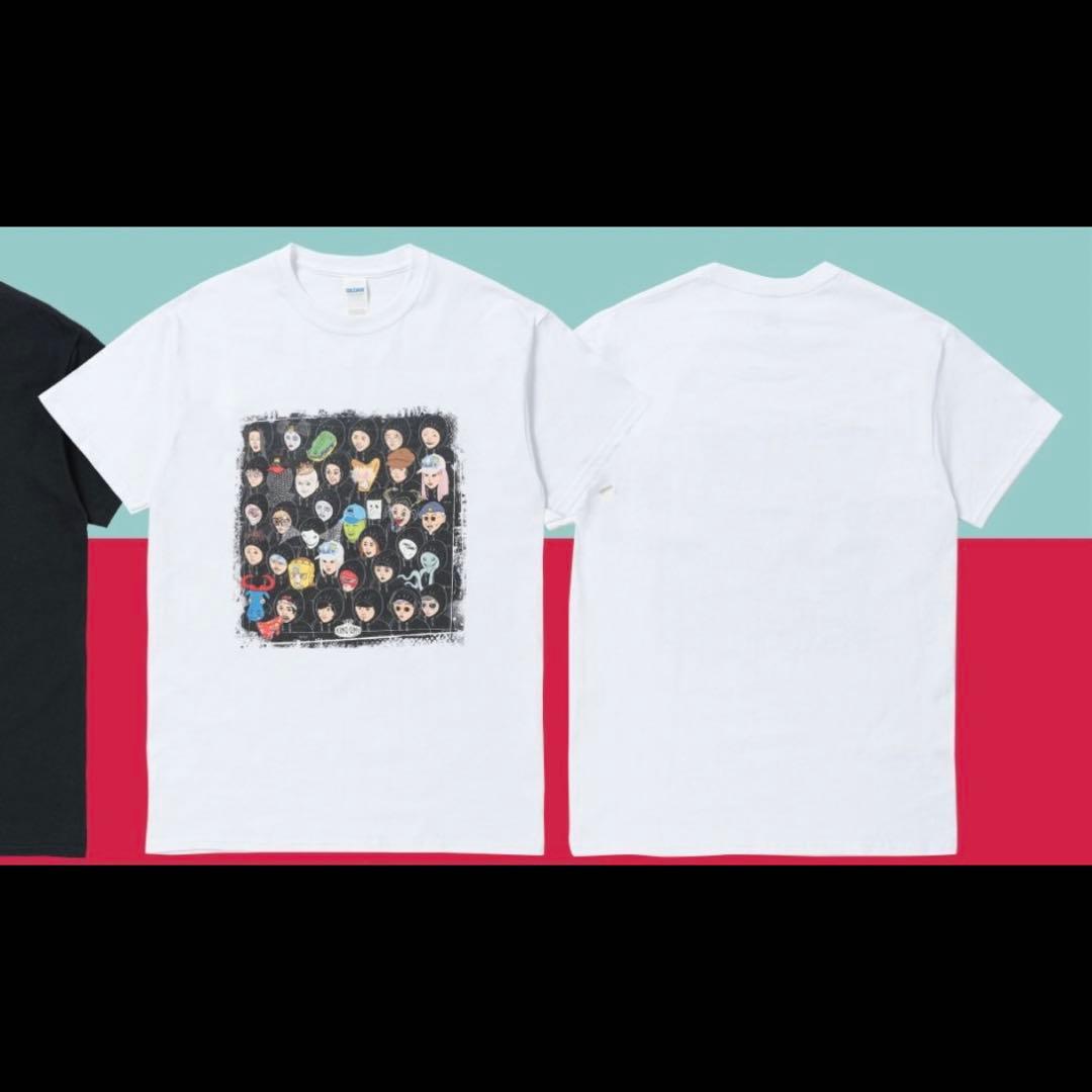 King Gnu 2019AW TOUR Tシャツ ホワイト M ※難あり