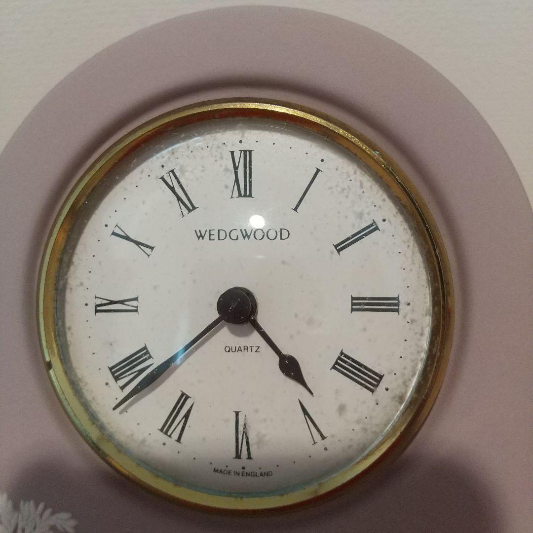 C*y様 ウェッジウッド ライラック 希少色 グリシャンクロック ジャスパー 置