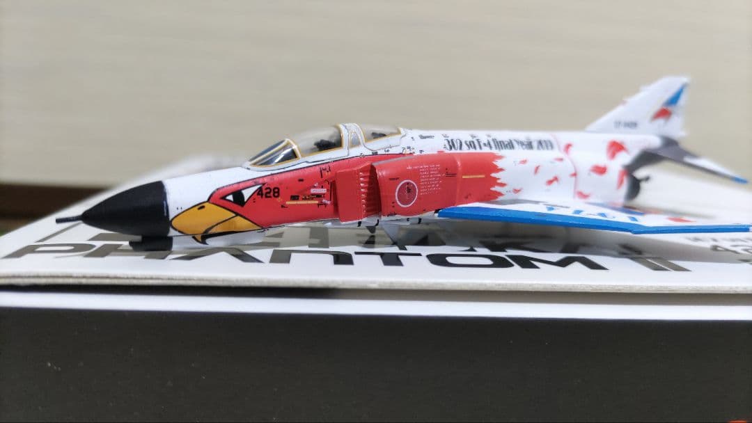 1/144 航空自衛隊 F-4EJ改 退役記念塗装 オジロワシ 白 黒 2機