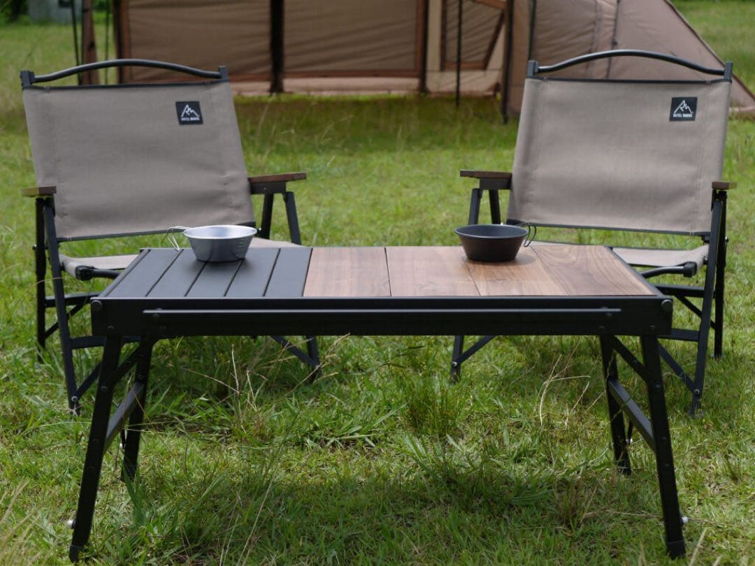 【新品・未使用】RATELWORKS ウッドパネルテーブル＆キャリーバック