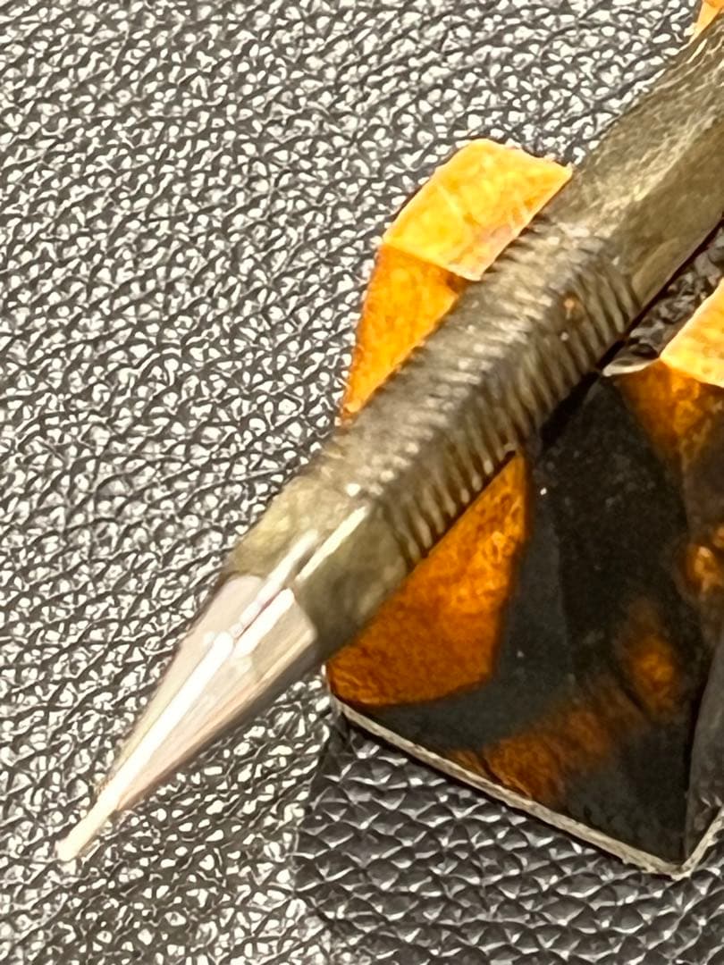 よしえ　スタビメイプル瘤木軸のみ+6角軸+スリット加工