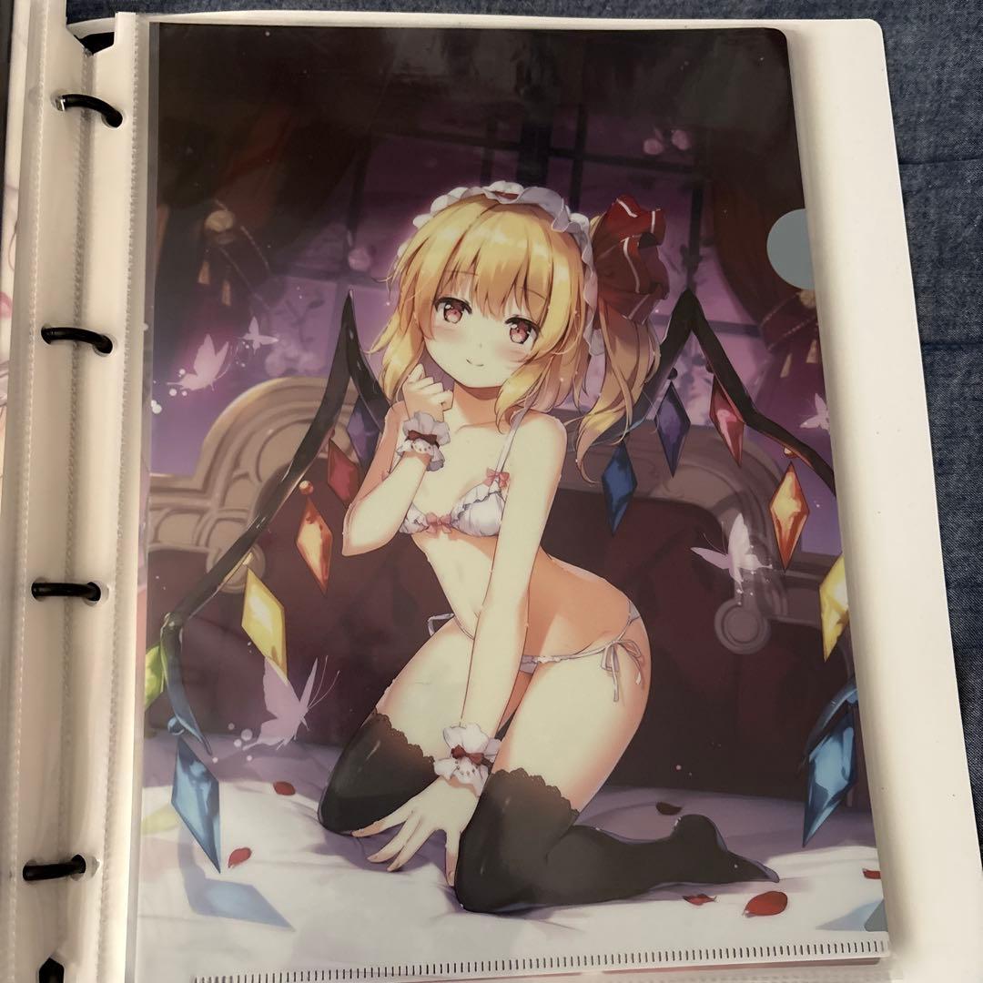 東方project フラン　水着　美少女　クリアファイル　VZ12