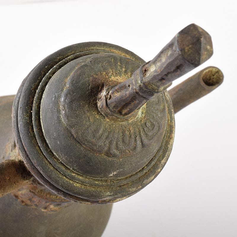 中国　古銅青銅　執壷　水注　V　R7723