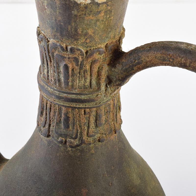 中国　古銅青銅　執壷　水注　V　R7723