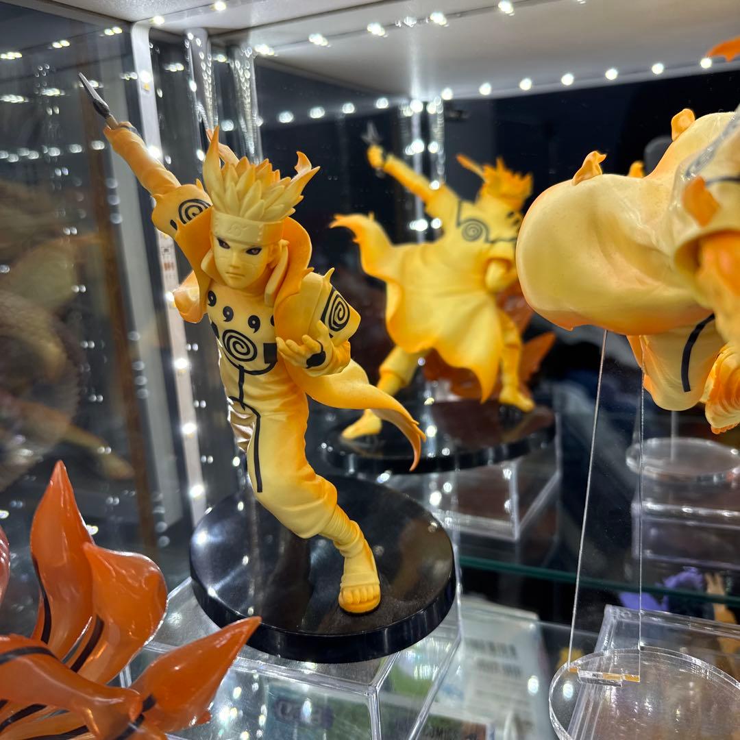 NARUTO ナルト ミナト　クラマ　フィギュア 8体セット+複製原画付き