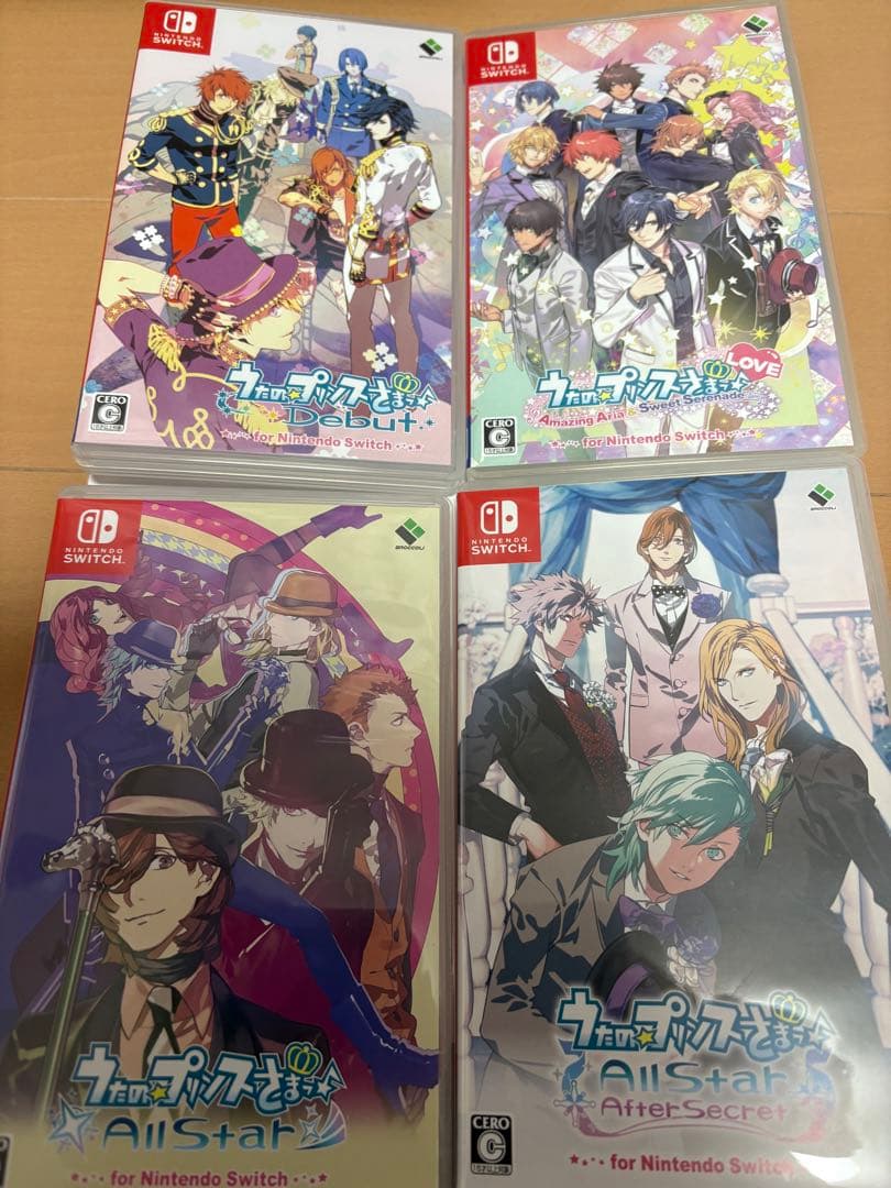 ニンテンドーSwitch 乙女ゲーム　まとめ売り　うたの⭐︎プリンスさまっ♪