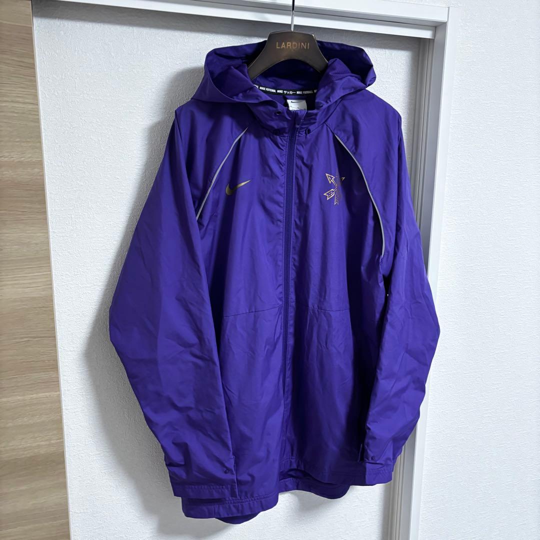 【レア】サンフレッチェ広島 AWAYFジャケット ヴァイオレット XL