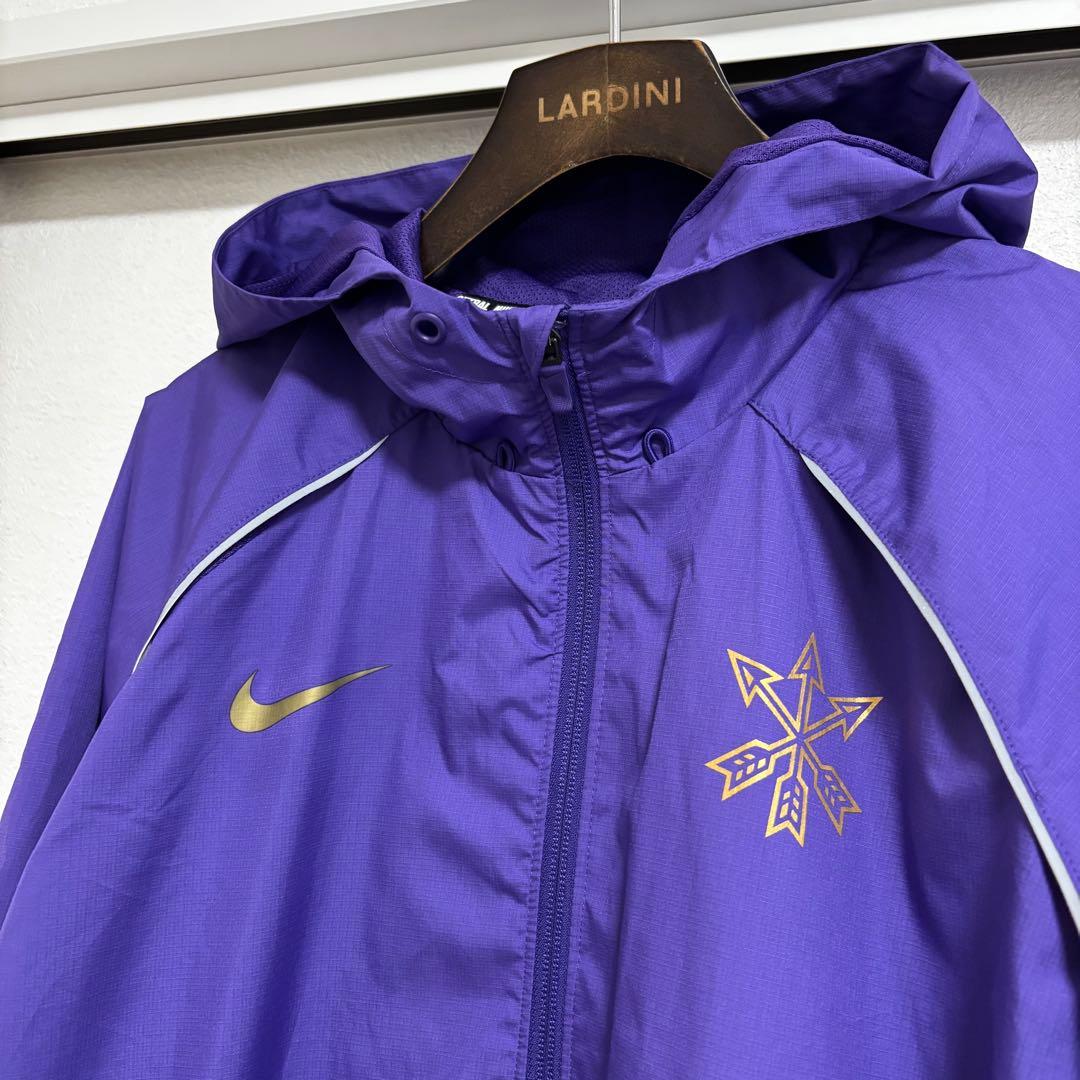 【レア】サンフレッチェ広島 AWAYFジャケット ヴァイオレット XL