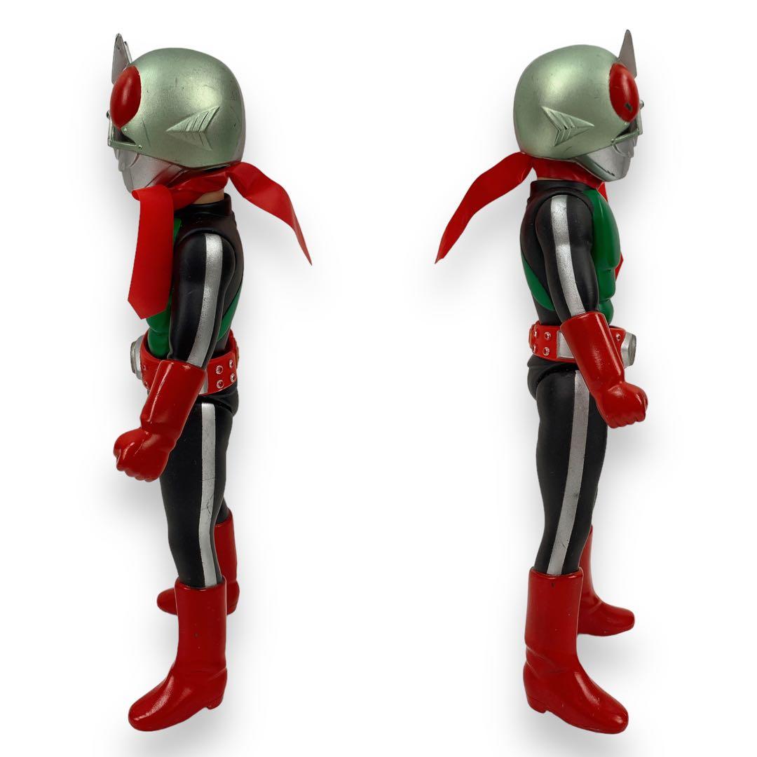 大野剣友会 アクションフィギュア 岡田勝 仮面ライダー新2号 ソフビ 面取れ