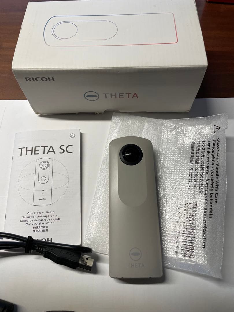 リコーTHETA SC ベージュ