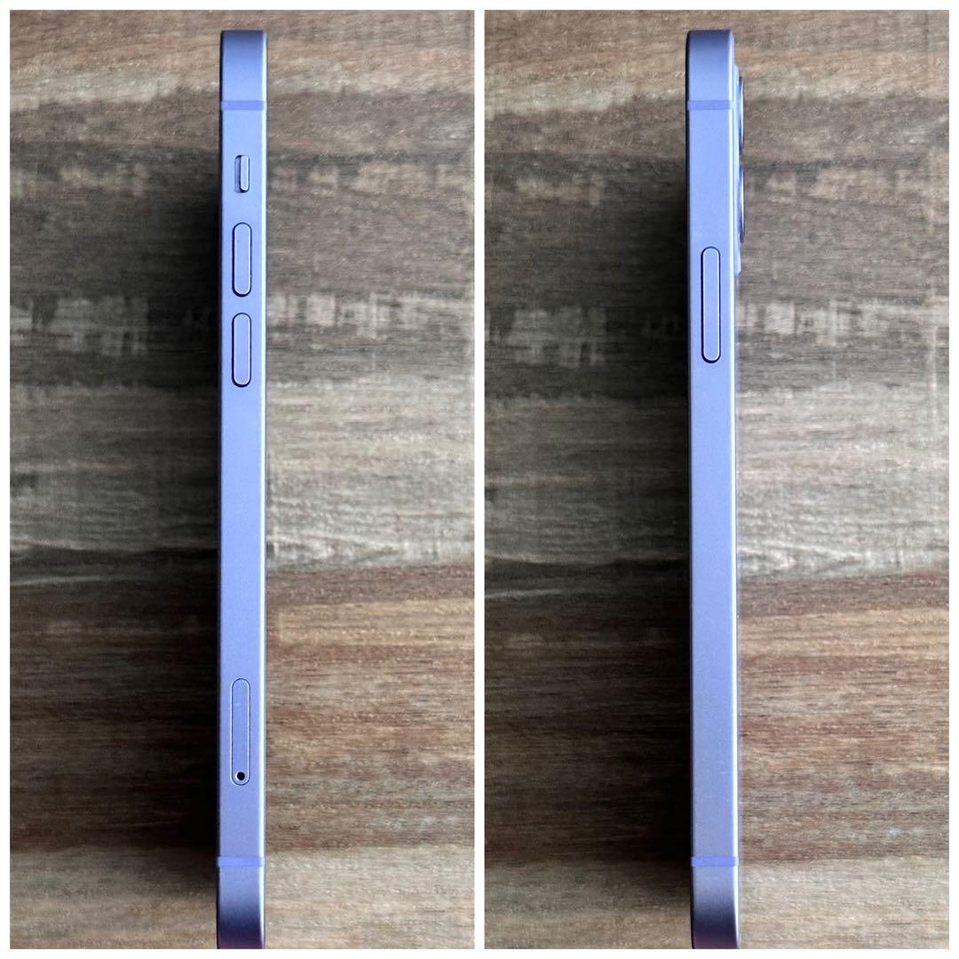 【美品☆】iPhone12 本体 Purple 128GB SIMフリー