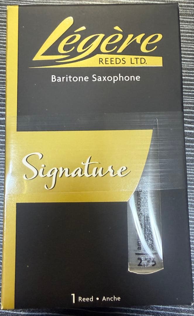 バリトンサックス リード 2.75番 【レジェール シグネチャー】