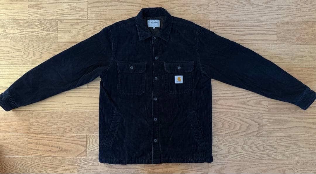Carhartt コーデュロイジャケット ネイビー　Sサイズ