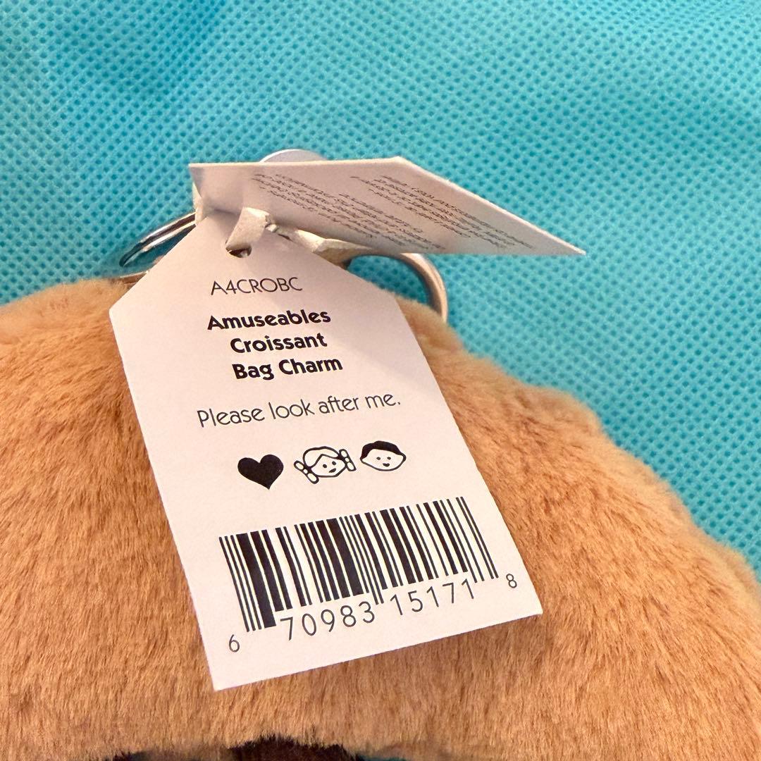  ジェリーキャット　クロワッサン　パン　キーホルダー　正規品