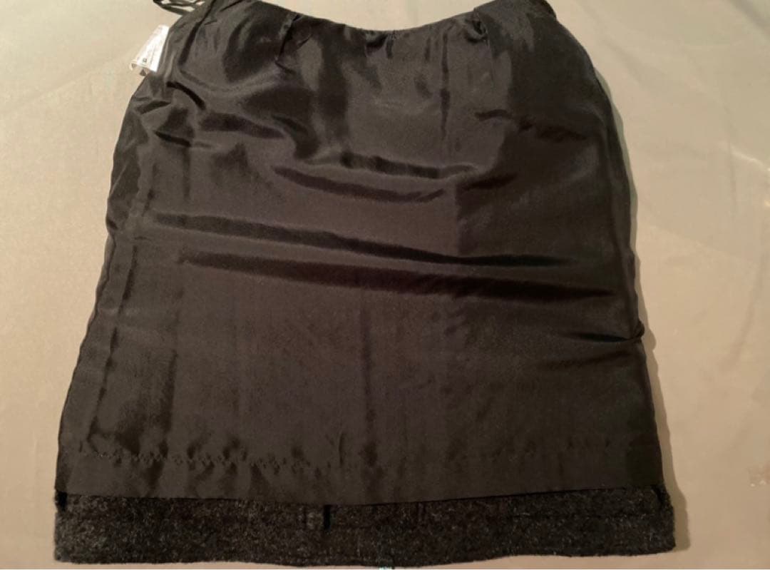 高級 CHANEL シャネル ヴィンテージ ウール スカート97A フランス製