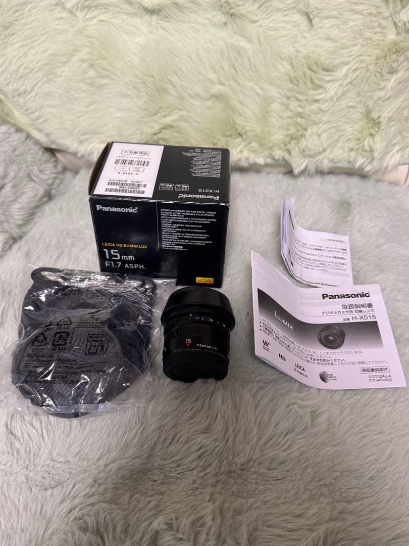 [ほぼ新品]LEICA DG SUMMILUX 15mm/F1.7