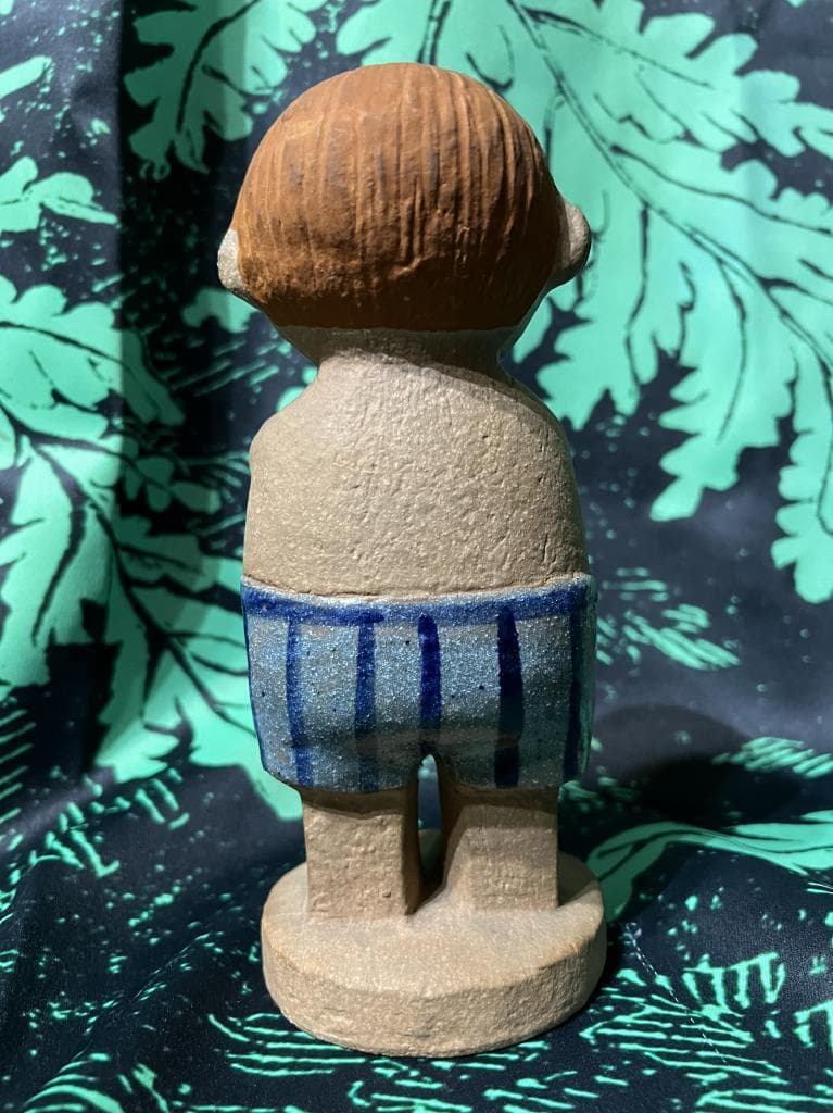 リサラーソン アダム 思春期 サイン付き グスタフスベリ Lisa Larson