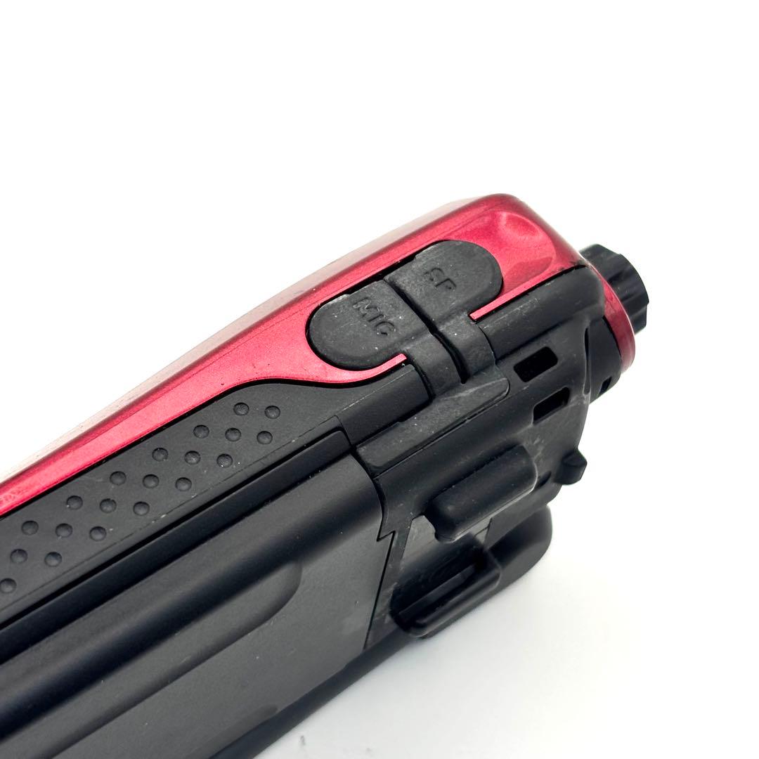 【動作品】KENWOOD トランシーバー UBZ-LS20 ブラック レッド