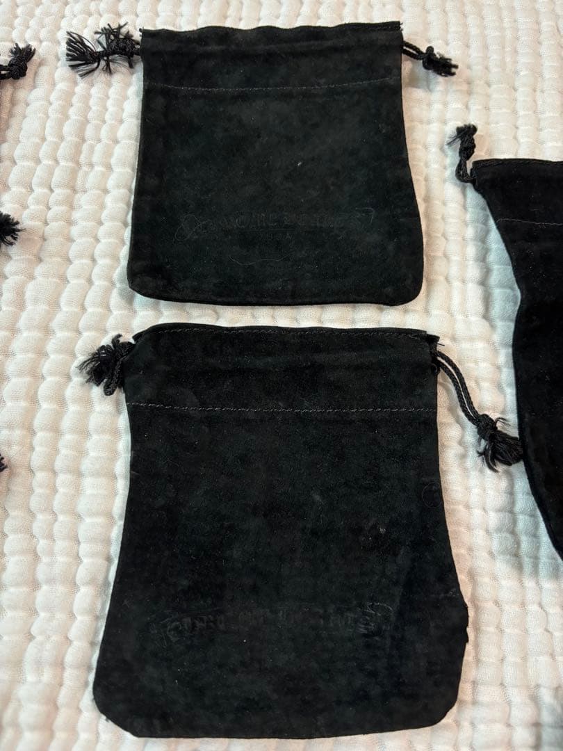 【クロムハーツ】皮袋30枚　シルバー磨き　紙袋