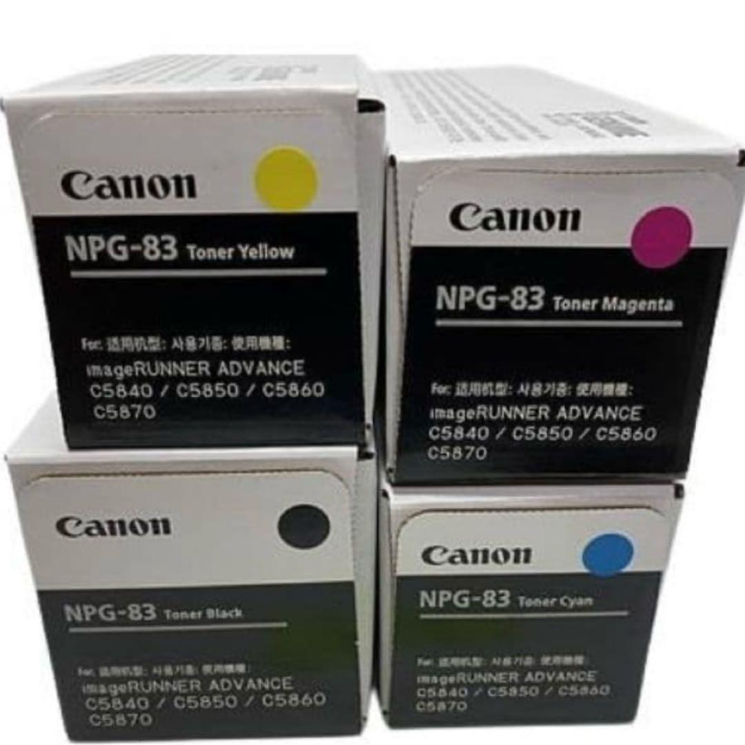 Canon NPG-83 トナー 4色セット