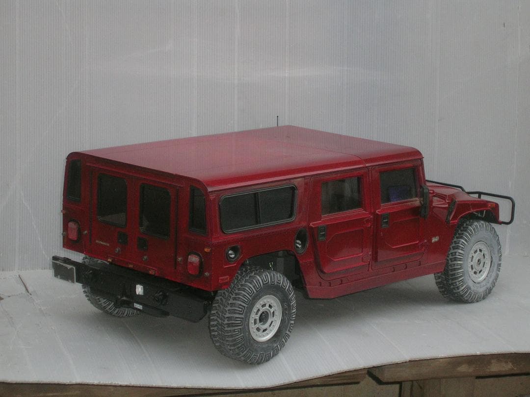 ライト点灯!卓上調整済!、走行動画、高級ラジコン！デアゴスティーニ,ハマーH1