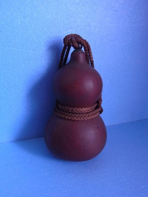 中型　時代　古ひょうたん　可愛らしい瓢箪　戦前　昭和初期　大正　明治　江戸　骨董