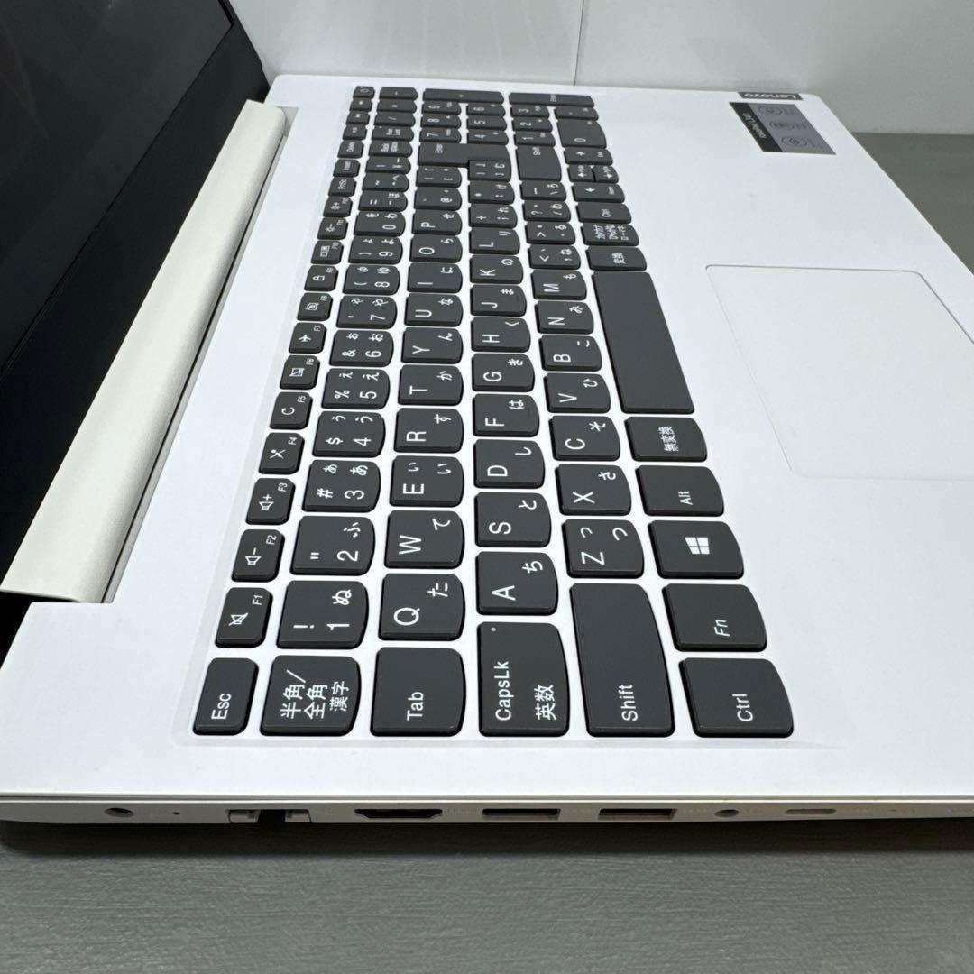 【高性能】レノボブリザードホワイト☘8世代i7☘NVMe256+1TB