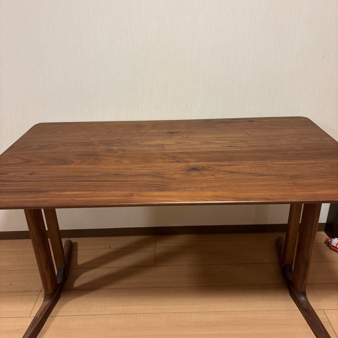 大塚家具 木製ダイニングテーブル ブラウン