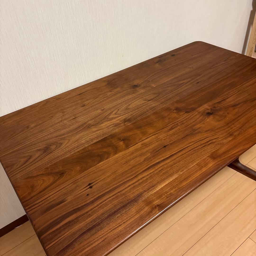 大塚家具 木製ダイニングテーブル ブラウン