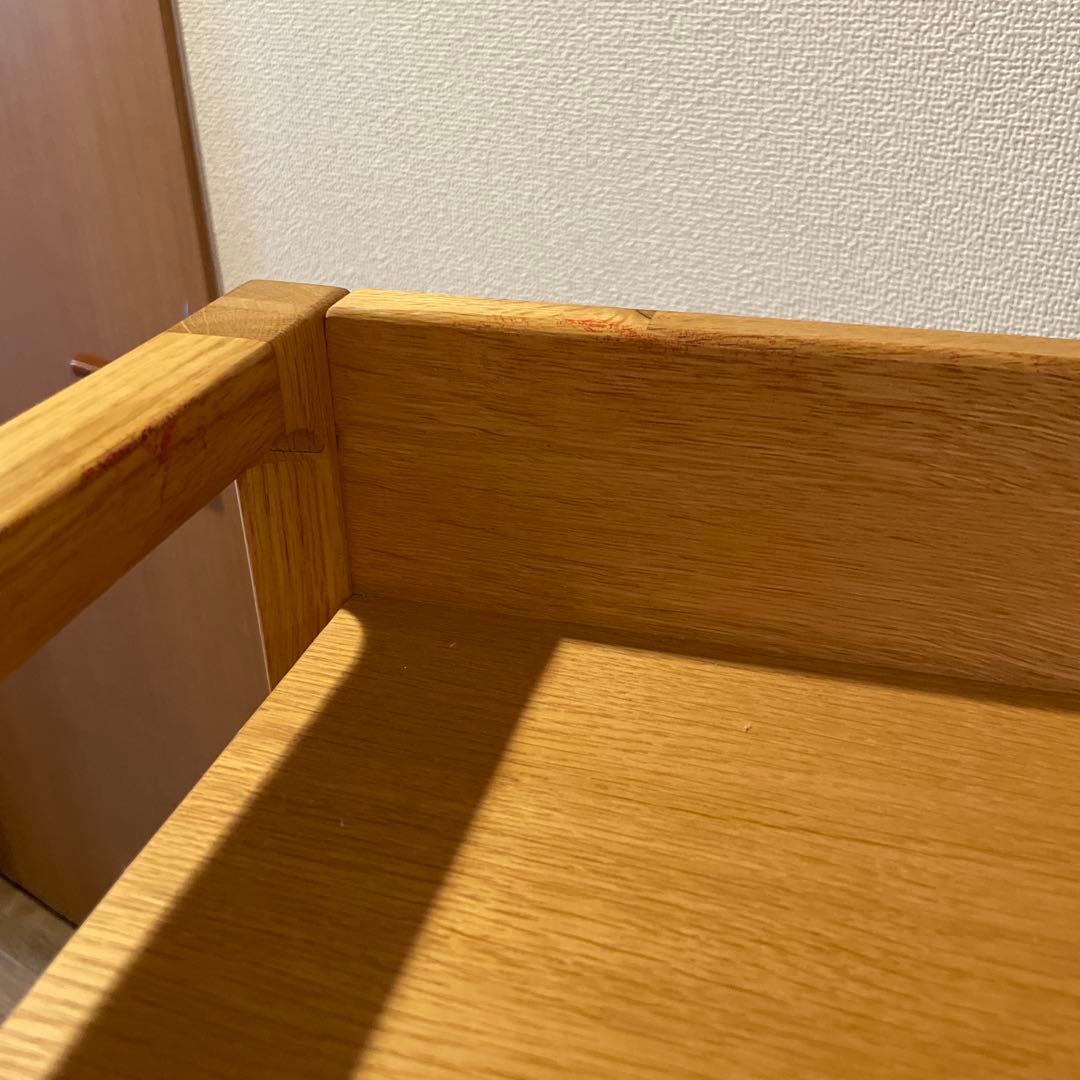 値下げ　木製4段オープンシェルフ