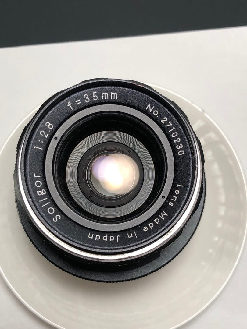 soligor 35mm f2.8 m42マウント