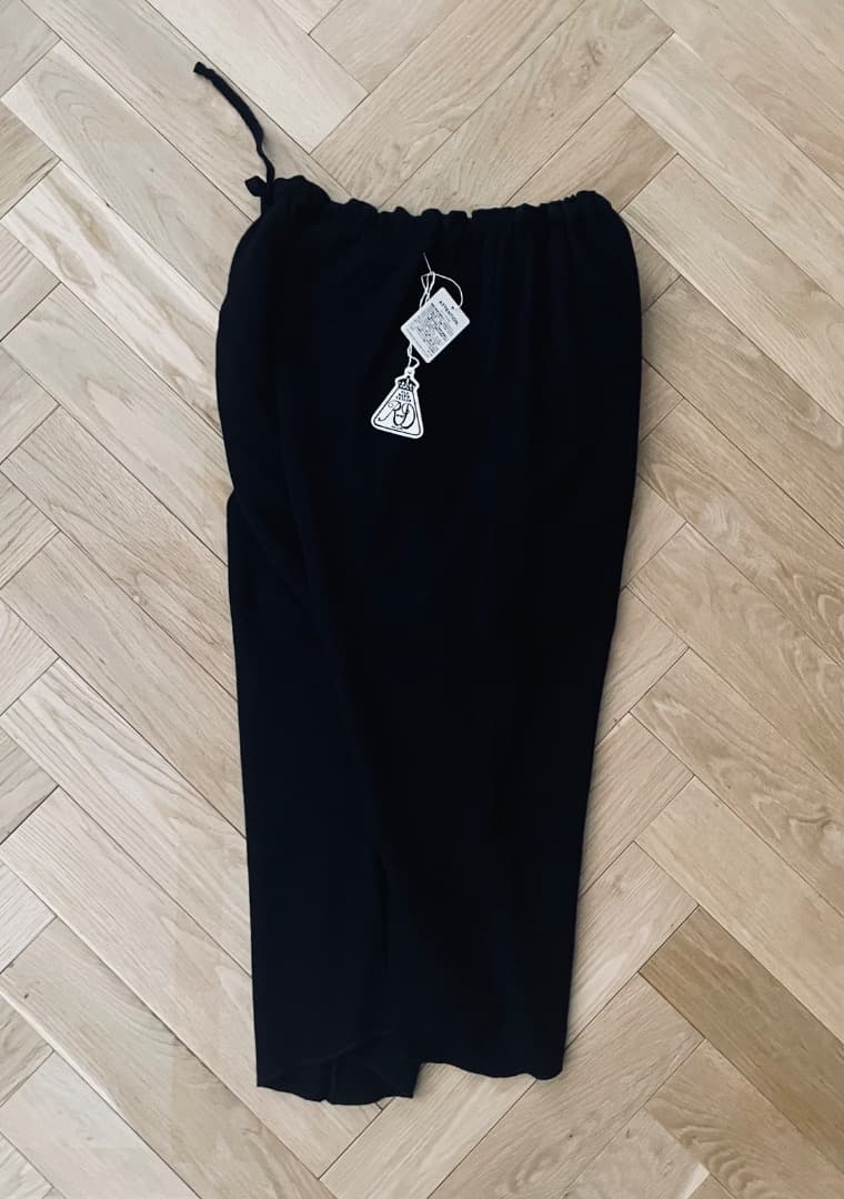 OLDMAN'S TAILOR　ニットサルエルパンツ　R&D.M.Co-