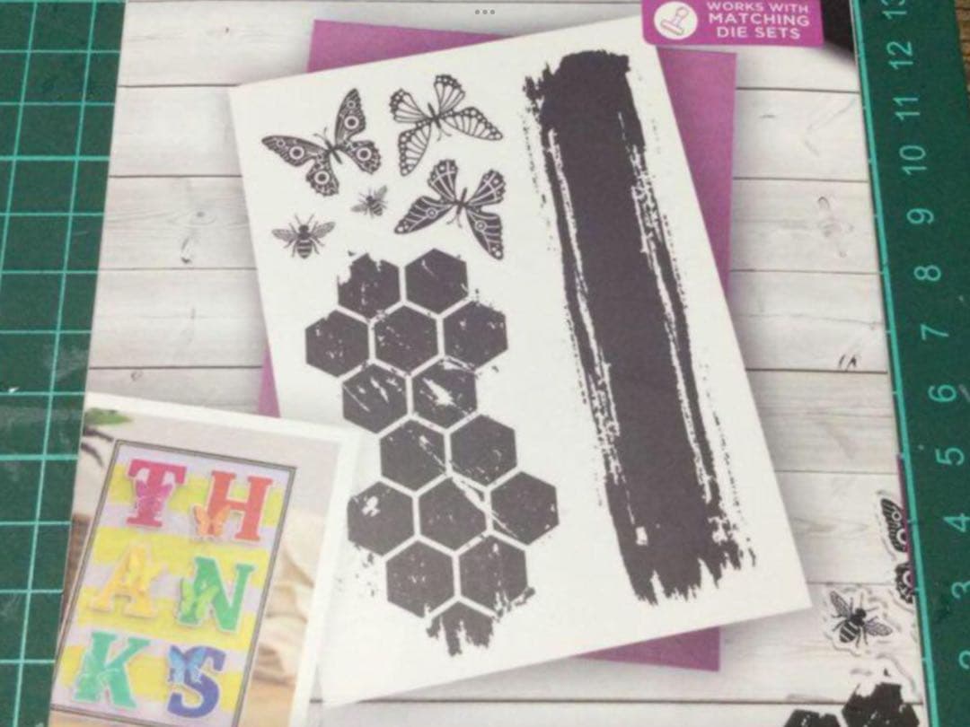 クラフターコンパニオン大/小文字C&9thBundledUpスタンプ&ダイセット