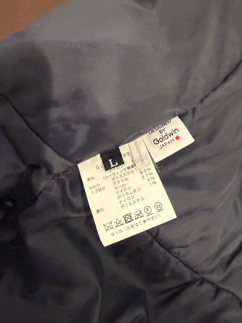 ビショップ×ゴールドウィン　別注　ゴアテックスインフィニゥム　ブラウン　Lサイズ