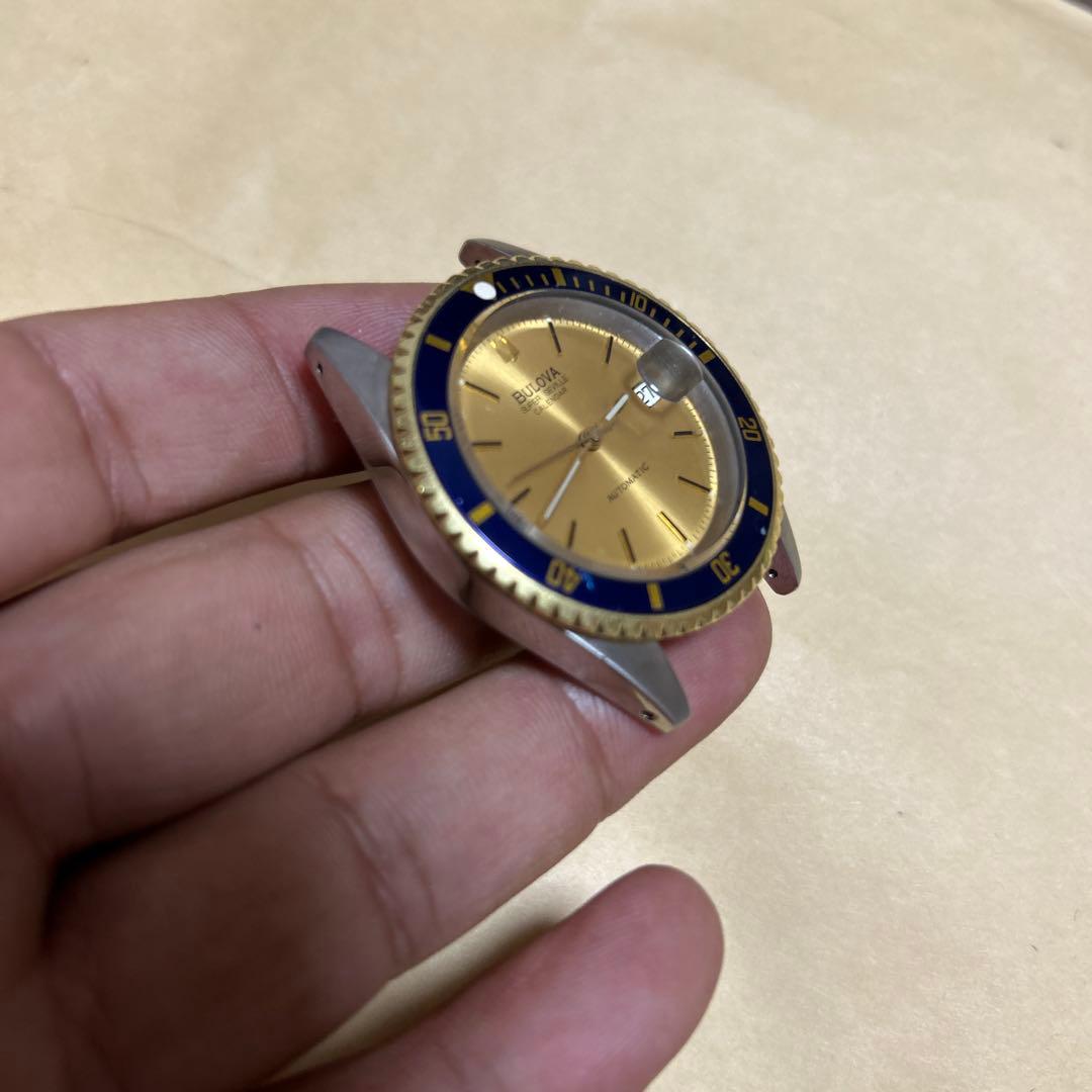 軽*沢様 中古メンズ ブローバ BULOVA ブランド 自動巻き腕時計