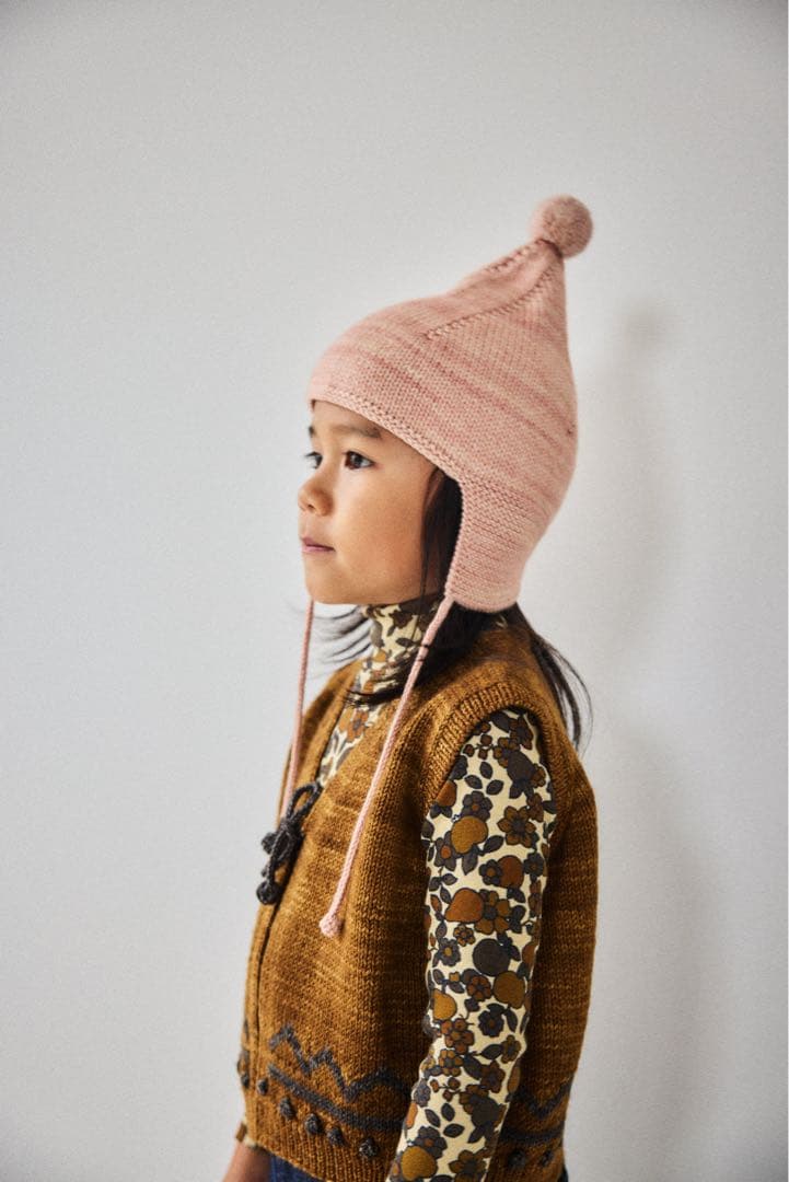 帽子 Misha and puff peak hat 4-8y