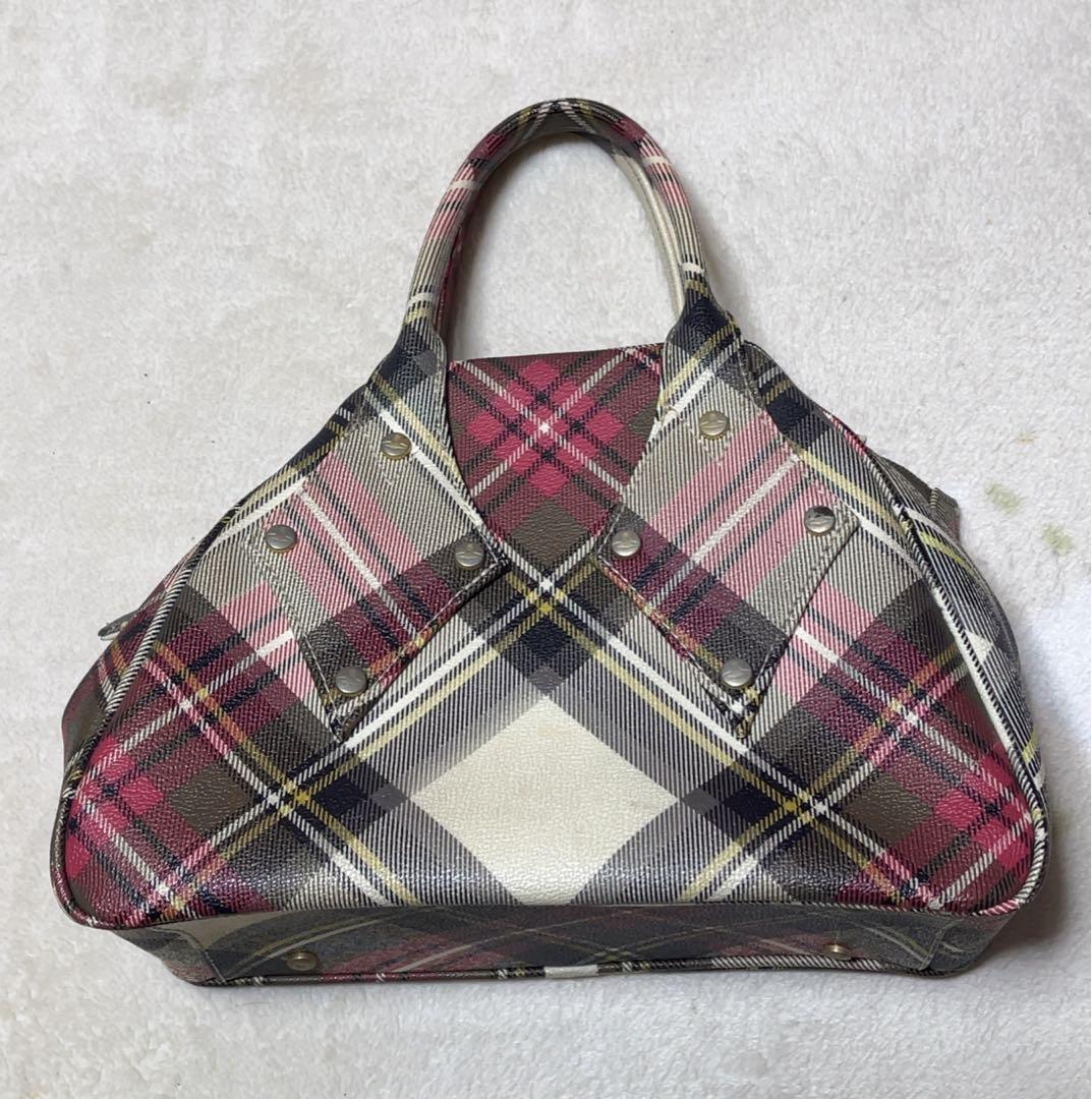 Vivienne Westwoodタータンチェック柄 ヤスミンバッグ