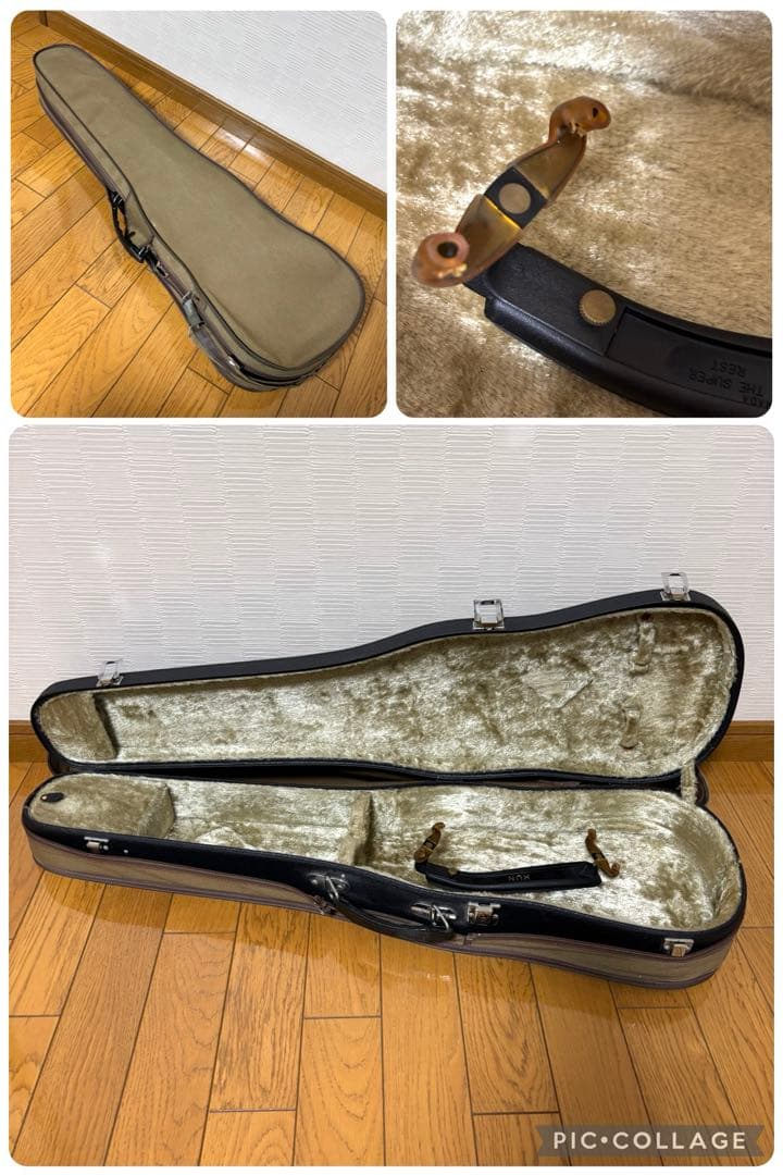 スズキ　バイオリン　No.520 4/4 1988年　弓　アルシェ