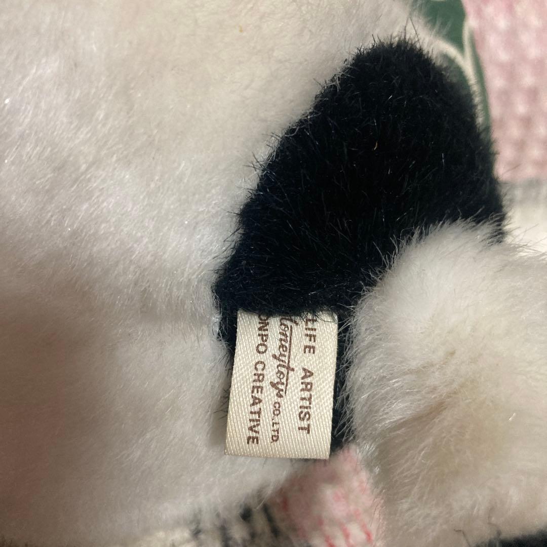 昭和レトロ　ハニートイズ　ウシ　ぬいぐるみ　中古品