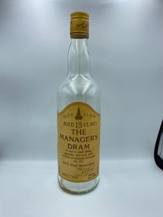 GlenElgin 15years Themanager'sDram 空瓶