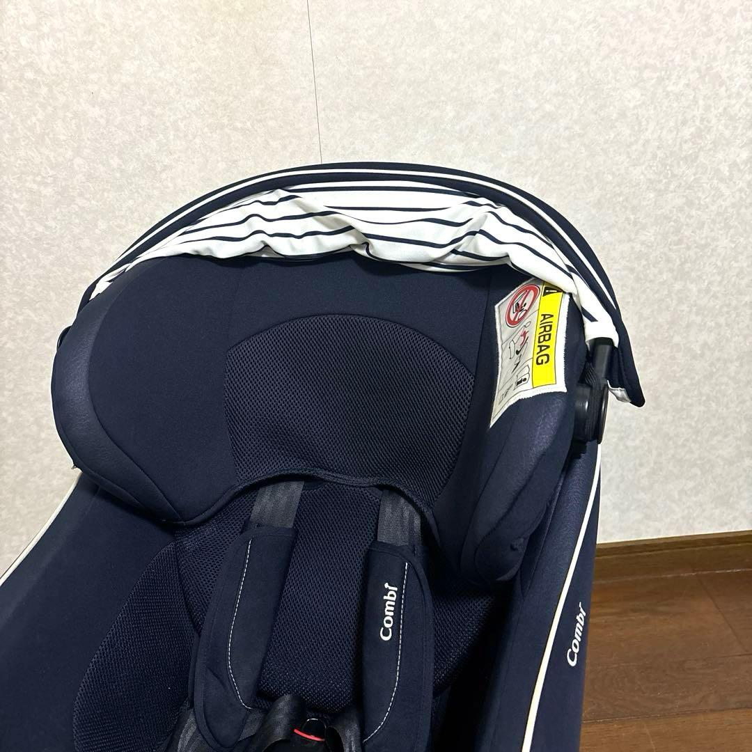 【良品】Combi クルムーヴスマート ISOFIX JJ-600 ネイビー