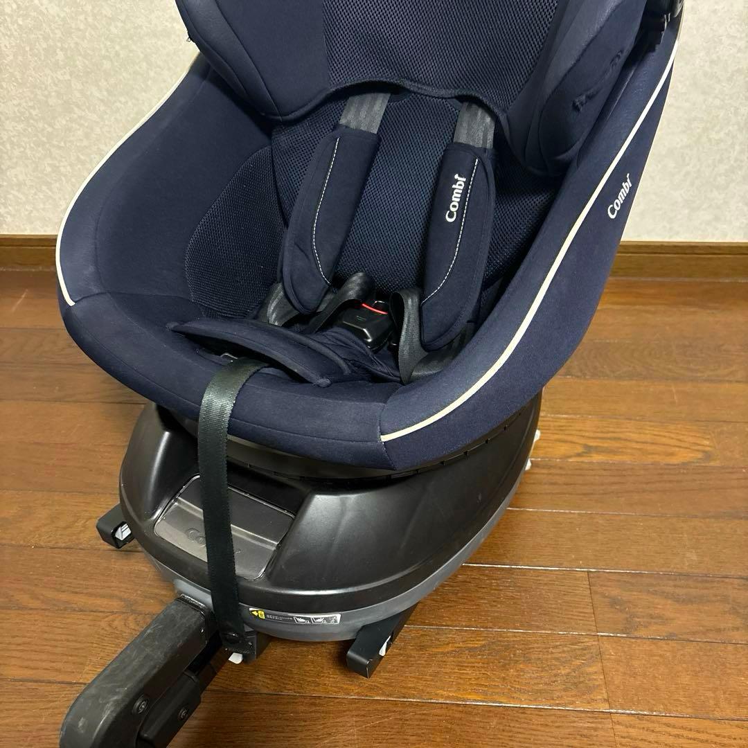 【良品】Combi クルムーヴスマート ISOFIX JJ-600 ネイビー