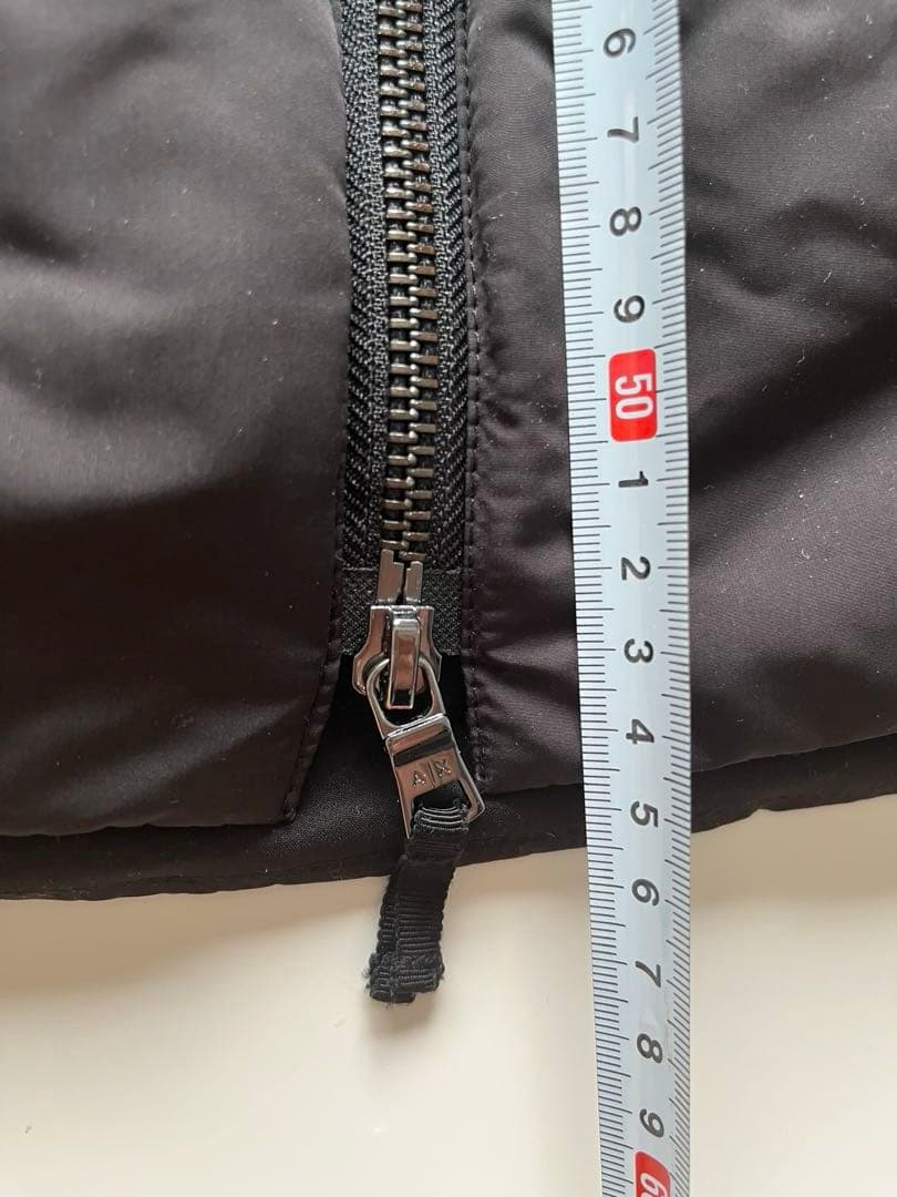 アルマーニエクスチェンジ黒 キルティングフレアスカート　ウエストゴム